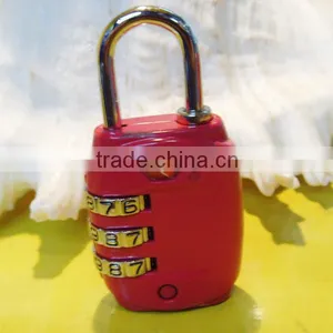 2015 Fashion Design Zinc Alloy Combination Tsa Luggage Lock /zinc Alloy Lock thumbnail-3