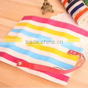Newest Stripe Printing Roll up School Pencil Case Made in China thumbnail-3