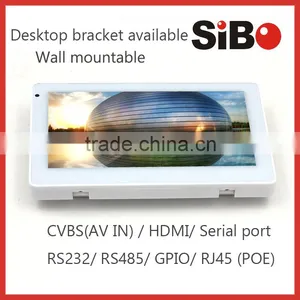 7" Industrial Use Wall Mount Android POE Tablet With GPIO RS232 USB OTG thumbnail-2
