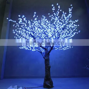 Popular Products Outdoor Artificial Tree Plastic Flower Cherry Blossom Tree Light thumbnail-1