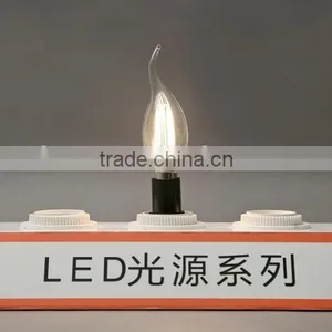 200lm Led Fialment Bulb With Tail Candle Lamp thumbnail-4
