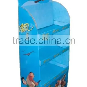 Product Floor Standing Paper Display Rack Printed thumbnail-4