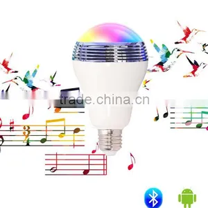 Colorful Bulb LED Light Mini Bluetooth Wireless Speaker thumbnail-1