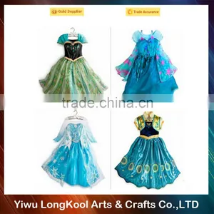 2016 Carnival Party Frozen Elsa Dress Girls Frozen Dress for Sale thumbnail-3