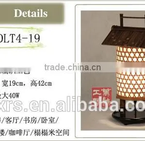 Chinese Antique Bamboo Craft Lamp Lamps / Lamp and Room / Bedroom Bedside Lamp Chinese Style WDLT4-19 thumbnail-4