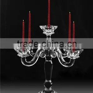 2016 Family Crystal Candleholders & Candelabra for Home Decration thumbnail-1