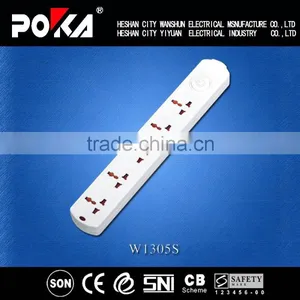13A Extension Multi Socket Adapter With Piano Switch thumbnail-1