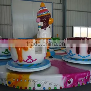 China Manufacturer High Quality Funny Amusement Park Rides, Rotating Coffee Cup Rides for Kids Quality Choice thumbnail-2