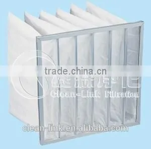 Large Dust Holding Capacity Pocket Medium Efficiency Filter thumbnail-1