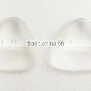 Ideal Fashions Wholesale Push up Nude and Transparent Silicone Bra Padding for Swimsuit Silicone Bra Pads Ali Silicone Breast thumbnail-2