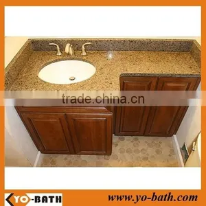 Hotel Bathroom Vanity Cabinet With Granite Countertop thumbnail-1