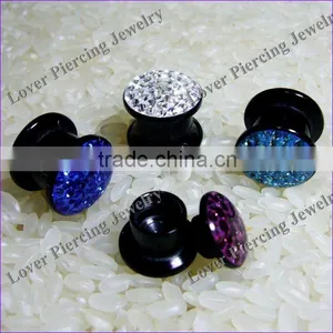 Fashion Acrylic Flesh Tunnels [FC-901] thumbnail-1