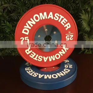 High Quality Olympic Rubber Bumper Plate / Crossfit Professional Rubber Olympic Bumper Weight Plate thumbnail-2