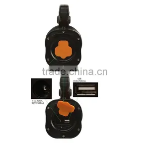 3900 Working Lamp Searchlight USB Mobile PowerBank Led Multifucntion Work Flashlight thumbnail-4