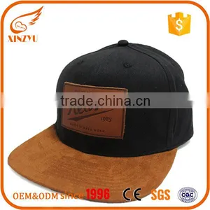 Wholesale 100% Cotton/arcylic up Plain Kids Brim Snapback Hat Quality Choice thumbnail-1