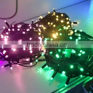 Wholesale - 220v/110v Christmas Led Light String 100leds/10m X'mas/xmas Outdoor Connectable Light String Of China thumbnail-1