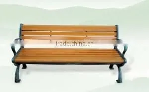Wood Dining Bench Anti-fading Composite Wood Patio Benches Outdoor Wood Couch thumbnail-4