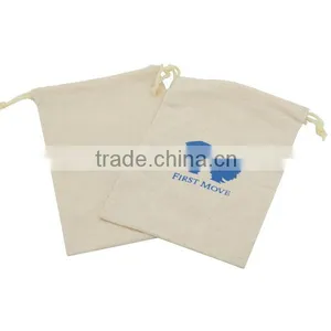 Screen Printed Cotton Drawstring Pouch and Cotton Bags Most Popular thumbnail-5