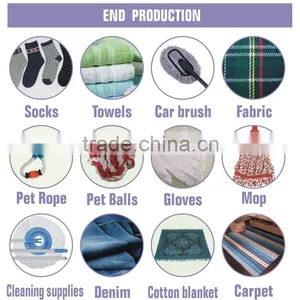 OE Recycled Cotton Polyester Blended Yarn With Good Quality thumbnail-1