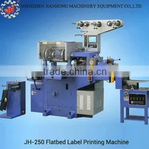 Jh-250mm Flat Bed Full Automatic Label Printing Machine China Manufacturer thumbnail-1