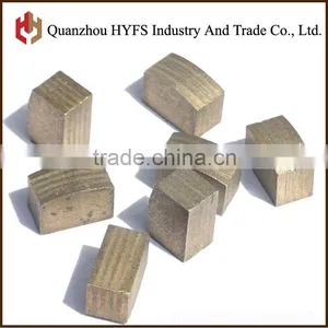 New Dedsign Granite Stone Construction Tool Parts Type Diamond Granite Cutting Segment 1200mm thumbnail-1