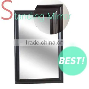 Wooden Framed Mirror,PS Framed Mirror,full Length Standing Mirror,wood Home Decor Wall Mirror thumbnail-1