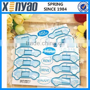 Hight Quality Promotional Gifts Custom Logo Colorful Car Shape Paper Clips thumbnail-6