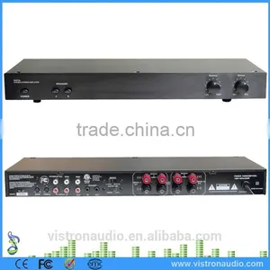 Home 4 Channel 160 Watts Mono Bridged Professional hi fi Mini Stereo Audio Power Amplifier thumbnail-5