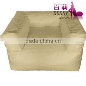 Square Pure Color Bean Bag Sofa Chair thumbnail-1