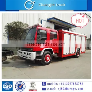 4*2 5m3 Double Cab Hot Selling Fire Truck Red Firefighting Truck thumbnail-1