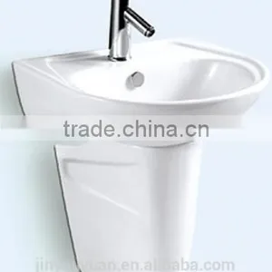 Y027 Oval Shape White Color Vitreous China Bath Wash Basins thumbnail-1