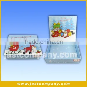 Flat Pack Music Paper Gift Box for Christmas thumbnail-4