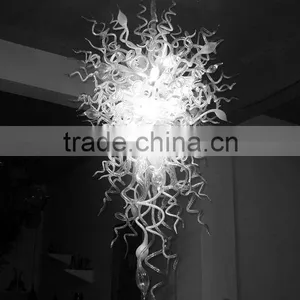 White and Crystal Chandelier Xo-39 and Lobby Hotel Crystal Chandelier Project thumbnail-1