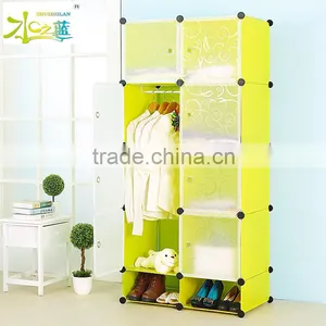 Plastic Wardrobe Cabinet Used Cloths thumbnail-3