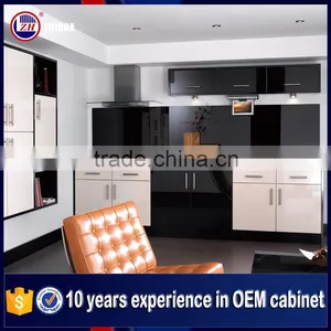 Factory Direct Sale High Gloss Modulated Kitchen Cabinets thumbnail-1