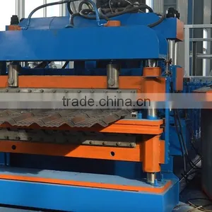 JCX Double Deck Glazed Corrugated and Ibr Roll Forming Machine thumbnail-1