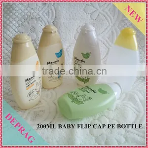 270ml PE Shampoo Bottle With Flip Cap,118ml Hdpe Shampoo Bottle,270ml Baby Hair Care,118ml Laundry Detergent Bottles thumbnail-2