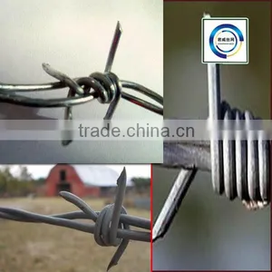 2015 Competitive Price Double-Twist Barbed Wire Screwed thumbnail-1
