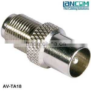 Zinc Alloy TV Connector Lower Price Female to 9.5mm Male thumbnail-1