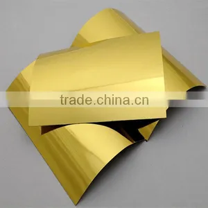 Made in China Gold Box,Gold Foil Roll Paper,Gold Metallic Tissue Paper thumbnail-1