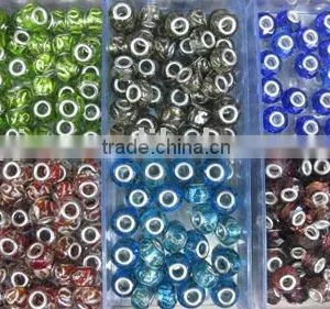 Crystal Silver Rhinestone Beads thumbnail-1