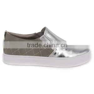 Wholesale Sneaker Manufacturer Custom Elastic Sneakers Boys Shoes Kids Leather Sneakers thumbnail-4