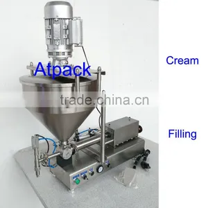 Semi-automatic Cream Mixing and Filling Machine thumbnail-1