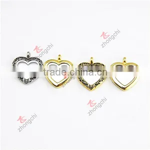 Fashion Alloy Floating Christmas Gifts Charms Pendants Lockets Necklace (GLN51114) thumbnail-1