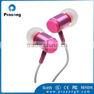 Hot Sale Metallic Earphone With Mic thumbnail-1