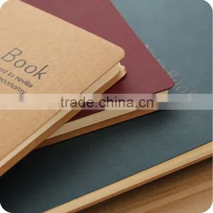 Design Recycled Brown Kraft Paper Spiral Notebook thumbnail-3
