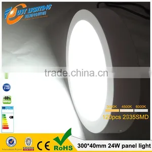 Surface Mounted AC85-265V 6W12w18w24w36w Ceiling Lamp Led Round Panel Lights thumbnail-5