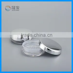 Clear Loose Powder Jar/Loose Powder Case/Loose Powder Case With Sifter thumbnail-1