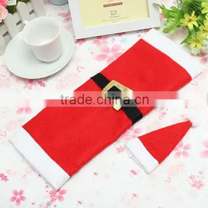 Christmas Decorative Wine Bottle Bag / Table Dinner Christmas Decoration / Christmas Bottle Sets thumbnail-6