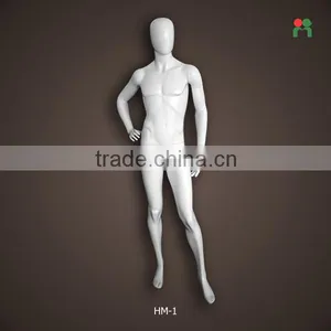 Fiberglass Strong Male Mannequin for Display Dressmaker Dummy Male thumbnail-1